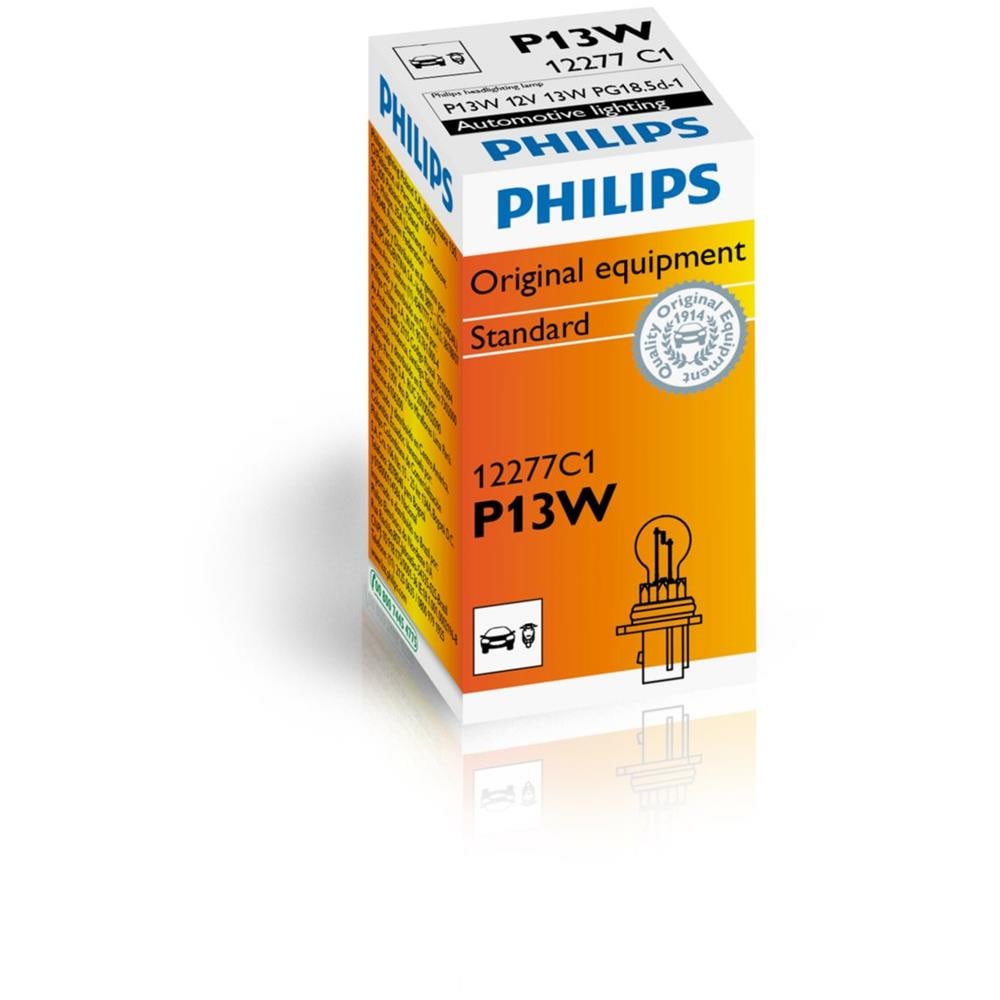 Sentiti al sicuro, guida con sicurezza. Lampade di segnalazione Philips. P13W, 13 W, 12 V. - Foto 1